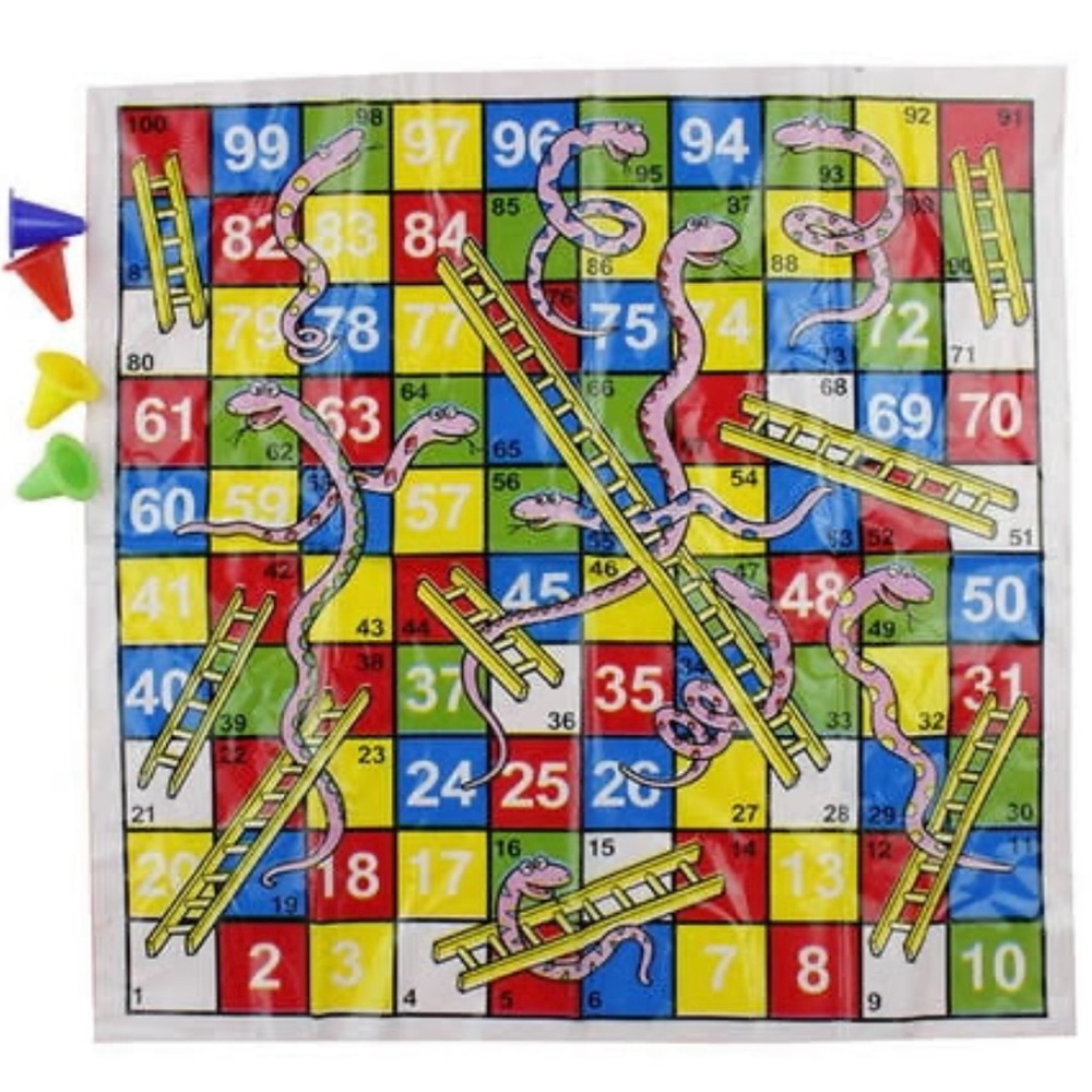 🐍 SNAKES & LADDERS GAME 🐍